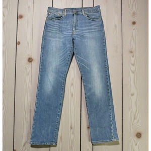 Levi's 512 Premium Denim Jeans Men's Size 36x31 Big E Stretch Medium Wash